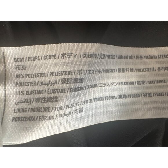 Abercrombie & Fitch XLP Womens Black Strappy Dress  Polyester & Elastane Blend - Picture 11 of 12